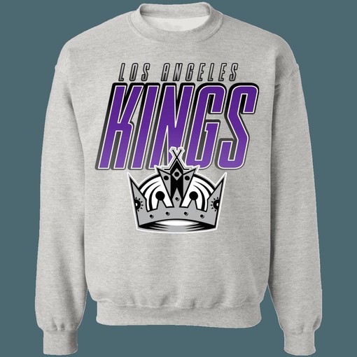 LA Kings 90's Retro NHL Graphic Sweatshirt Hoodie - Vintage Look - Image 4