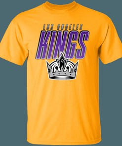 LA Kings CROWN NHL Retro T-Shirt Sweatshirt Hoodie - Perfect Gifts for Fans!