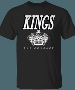 LA Kings CROWN Retro NHL T-Shirt Sweatshirt Hoodie - National Hockey League Fans Unite!