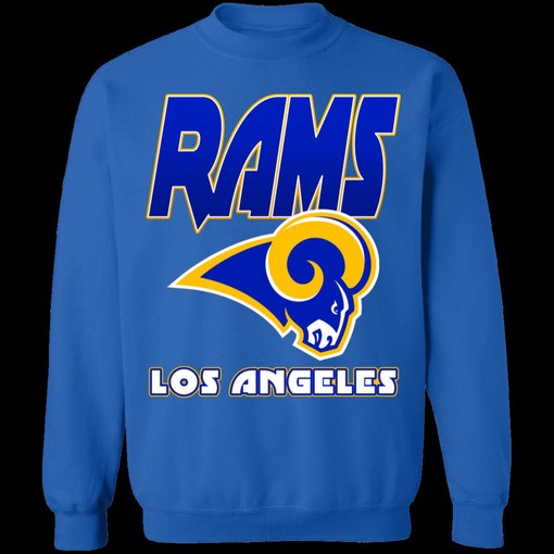LA Rams Vintage NFL Graphic Sweatshirt Hoodie - Retro Style Fan Gear - Image 2