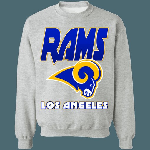 LA Rams Vintage NFL Graphic Sweatshirt Hoodie - Retro Style Fan Gear - Image 3