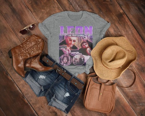 LEON The Professional Unisex Shirt - Natalie Portman Joan Reno Tee - Image 3