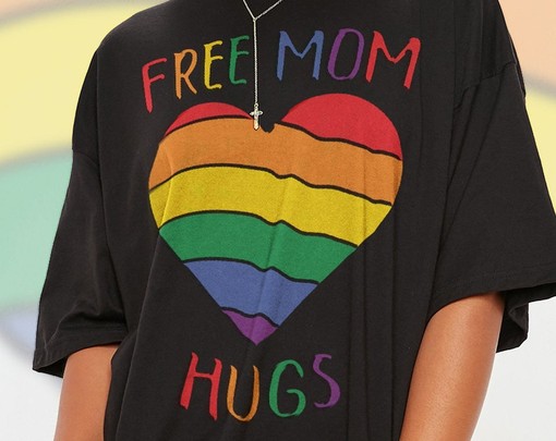LGBTQ+ Pride Months Tshirt, Flamingo Birds Unisex Tee, His/He/Him Pronouns Pride Rainbow Symbol Tee - Image 2