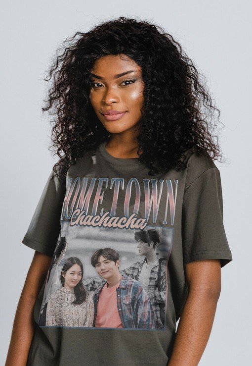 LOVE Hong Du Sik Yoon Hye Jin Shirt - Hometown Chachacha Kdrama Merch, Movie Fans Gift