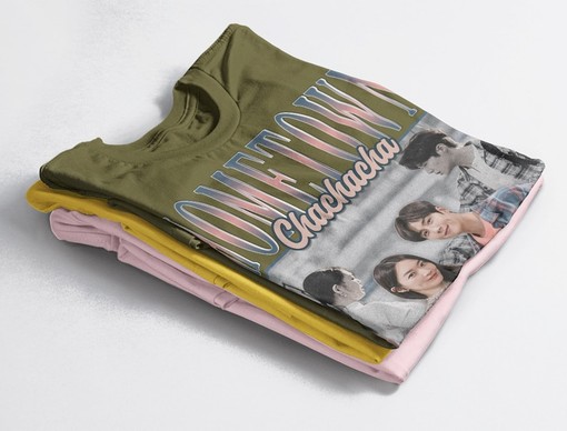 LOVE Hong Du Sik Yoon Hye Jin Shirt - Hometown Chachacha Kdrama Merch, Movie Fans Gift - Image 4