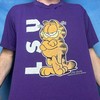 LSU Garfield Vintage Tee Sweatshirt - NCAA Shirts for Men