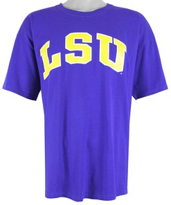 LSU Tigers T-Shirt, 1990s Vintage NCAA Shirt - Unisex Sport Sweatshirt Hoodie Gift