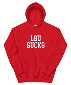 LSU vs. Arkansas Rivalry Sucks Hoodie Sweatshirt - American University T Shirt