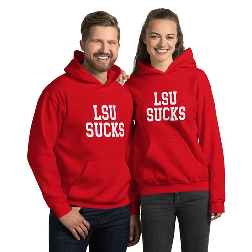 LSU vs. Arkansas Rivalry Sucks Hoodie Sweatshirt - American University T Shirt - Image 2