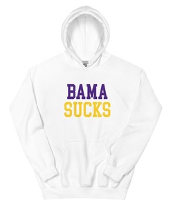 LSU vs. Bama Rivalry Sucks Hoodie Sweatshirt - Sport Shirts Unisex