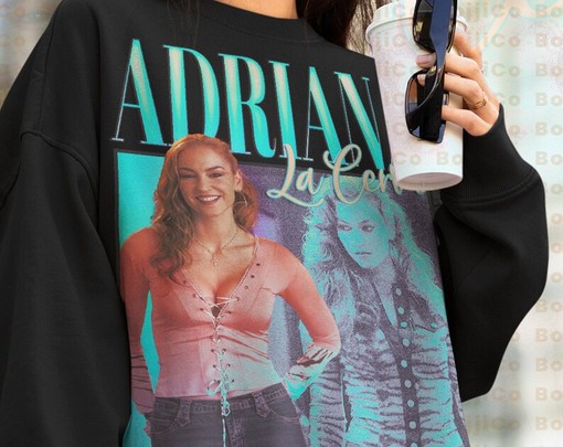La Cosa Nostra Retro 90's Sweatshirt, Made Man Mafia Wise Guy Crime Series, Drea de Matteo Fans - Vintage Movie Shirts - Image 4
