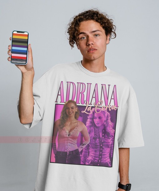 La Cosa Nostra T-Shirt, Retro Adriana La Cerva Homage Tee, Made Man Crime Series Vintage Shirt