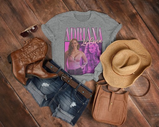 La Cosa Nostra T-Shirt, Retro Adriana La Cerva Homage Tee, Made Man Crime Series Vintage Shirt - Image 3