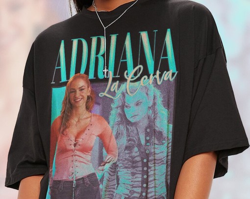La Cosa Nostra T-Shirt, Retro Adriana La Cerva Homage Tee, Made Man Crime Series Vintage Shirts - Image 2