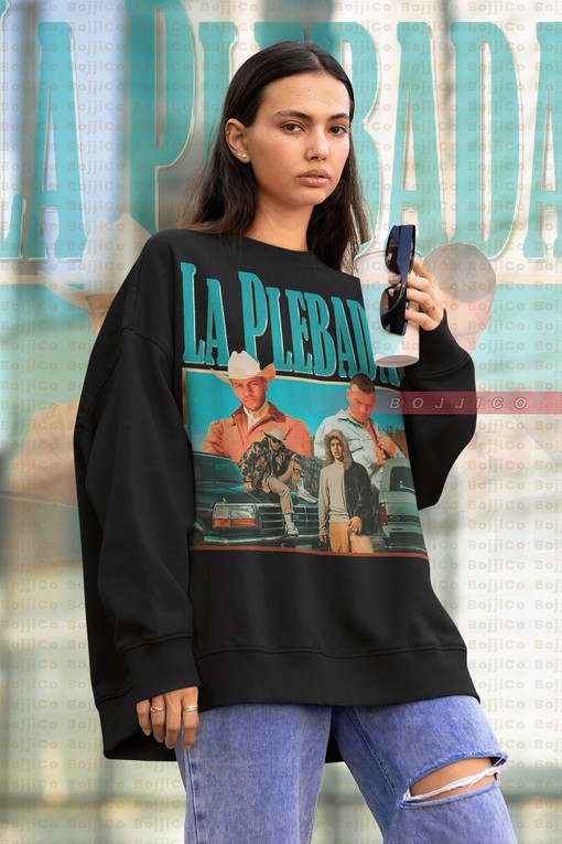 La Plebada Homage Sweatshirt - Movie Shirts for Men