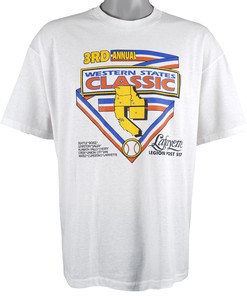 Lafayette 3rd Annual Western States Classic T-Shirt, 1990s Vintage NCAA Shirt - Unisex Sport Sweatshirt Hoodie Gift