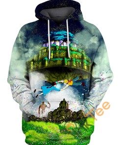 Laputa Quote Castle In The Sky All Over Print 3D Hoodie