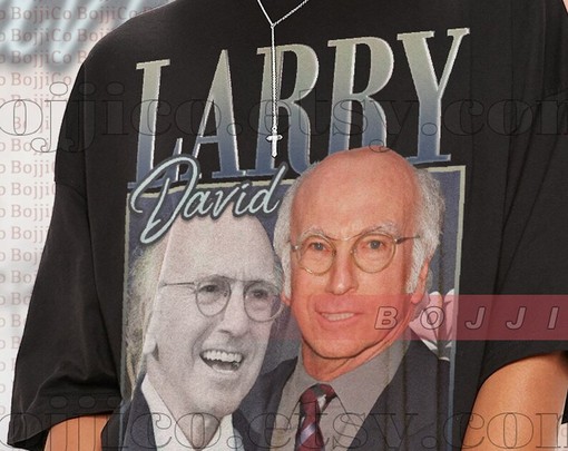 Larry David Retro 90s Sweater - Vintage Tee for Fans - Image 2