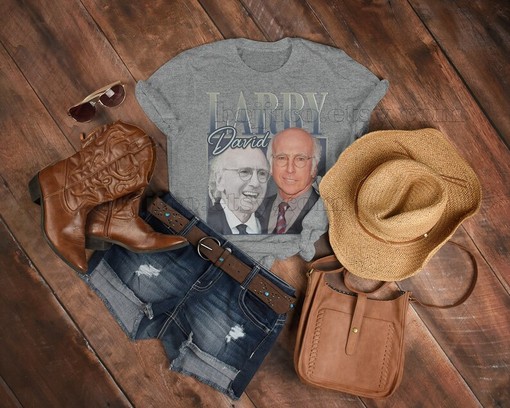 Larry David Retro 90s Sweater - Vintage Tee for Fans - Image 3