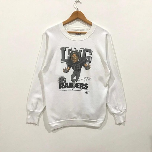 Las Vegas Raiders Howie Long Jumper NCAA Sweatshirt T-shirt - Ideal Gift for NFL Fans