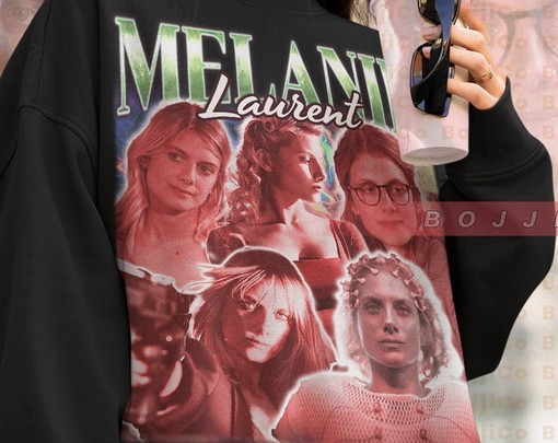 Laurent Inglorious Basterds Sweatshirt, Shosanna Dreyfus Fans T-shirt, Retro 90s Actress Sweater, French Movie Tee - Image 4