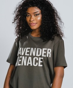 Lavender Menace Vintage Tribute Tee - Lesbian Pride Shirt