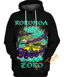 Lead the Way with New Legend of Zoro All Over Print 3D Hoodie