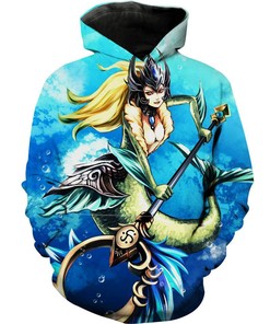 League of Legends Fans Nami Hoodie All Over Print 3D with Personalized Name