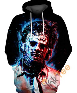 Leatherface The Texas Chainsaw Massacre All Over Print 3D Hoodie