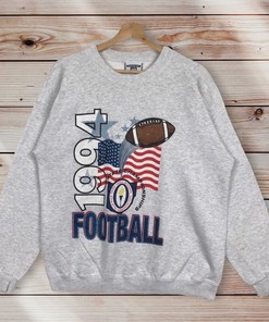Lee Ohio High School American Football Club Vintage Style Crew Neck Sweatshirt, 1994 State Championship