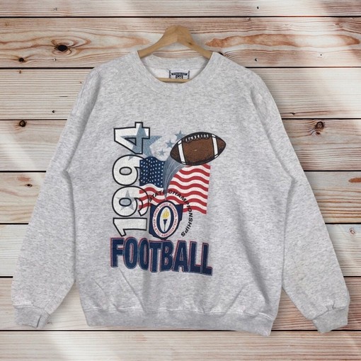 Lee Ohio High School American Football Club Vintage Style Crew Neck Sweatshirt, 1994 State Championship