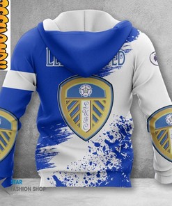 Leeds United FC Custom All Over Print 3D Hoodie with Team Logo