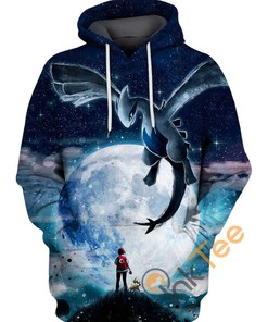 Legendary Legend Lugia Pokemon - 3D All Over Print Hoodie with Powerful Design