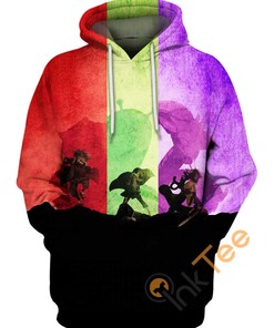 Legendary Sanin Naruto All Over Print Hoodie 3D with Dramatic Art