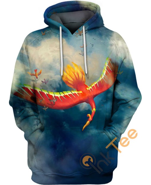 Legends Of The Sky All Over Print 3D Hoodie with Custom Name