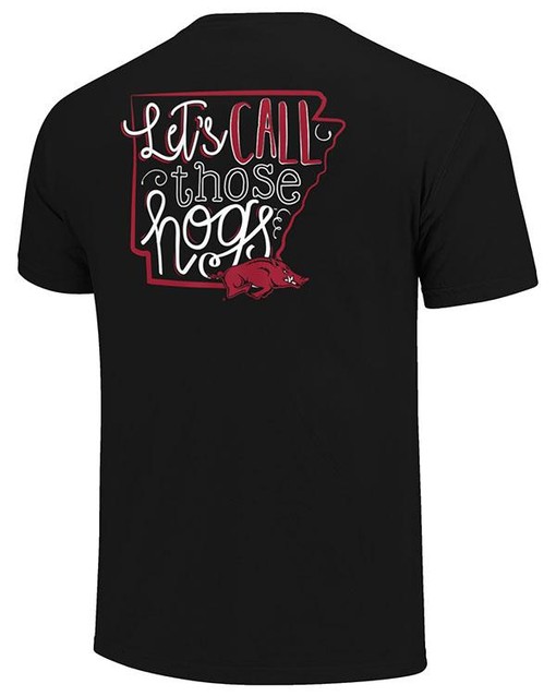 Let's Call Those Hogs Short Sleeve T-Shirt for NCAA Fans