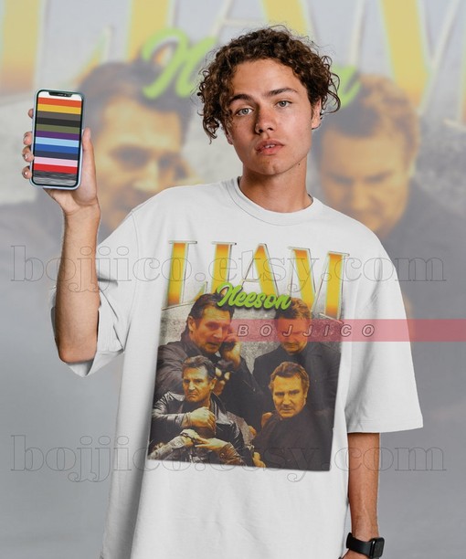 Liam Neeson I Will Find You Quote Tshirt, Taken Movie Fan Tees, Schindler's List Homage Shirt - Image 4
