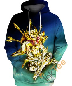 Libra Dohko Saint Seiya All Over Print 3D Hoodie with Custom Graphics