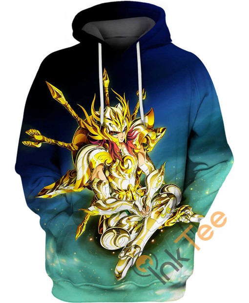 Libra Dohko Saint Seiya All Over Print 3D Hoodie with Custom Graphics