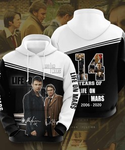 Life On Mars Men's Sport All Over Print 3D Hoodie with 3D Graphics