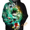 Light The Rage All Over Print 3D Hoodie with 3D Graphics in Bold Colors