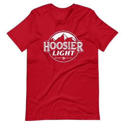 Lightweight Hoosier Indiana University T-Shirt for NCAA Fans - Represent Your State University Team