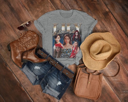 Lily Collins Inheritance Movie Shirt, Rosie Dunne Fan Tees, The Mortal Instruments Vintage Tee - Image 3
