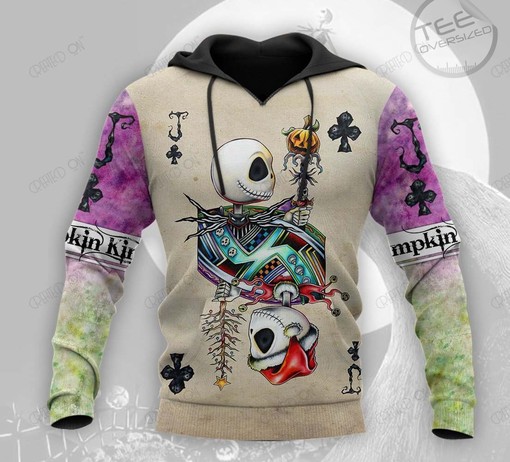 Limited Edition Jack Skellington Full Print 3D Hoodie for Men