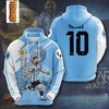 Lionel Messi World Cup Champions Goat All Over Print 3D Hoodie for Fans