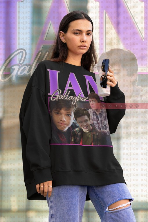 Lip Gallagher Vintage Sweatshirt, Homage Sweater for Shameless Fans - Movie Character Shirts