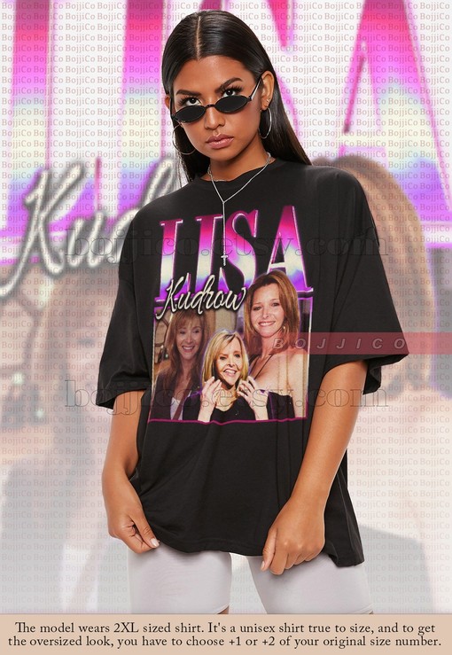 Lisa Kudrow Fan Shirt - Movie Shirts for Women with Retro Style and Friends Cast