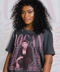 Logan Mitchell Homage Vintage Movie Shirt, Big Time Rush Forever Tour Tee for Women, BTR