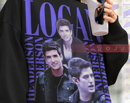 Logan Mitchell Homage Vintage Movie Sweatshirt for Men, Big Time Rush Forever Tour Sweater, BTR - Image 4