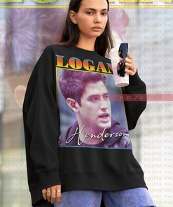 Logan Mitchell Homage Vintage Movie Sweatshirt for Women, Big Time Rush Forever Tour Sweater, BTR